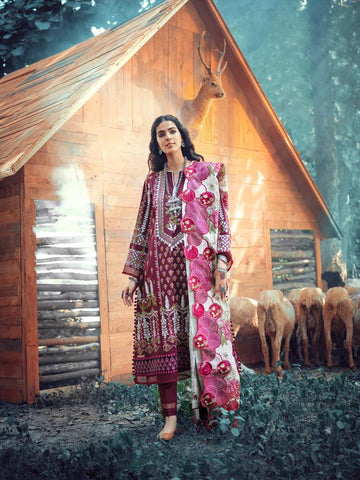 Fauna Maryam Hussain Winter Shawl 2021